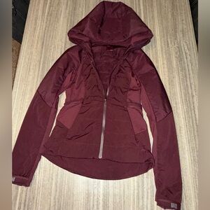 Lululemon Athletica Burgundy Puffer